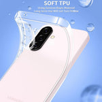 Clear TPU Case with Raised Camera Ring Protection for Samsung Galaxy A37