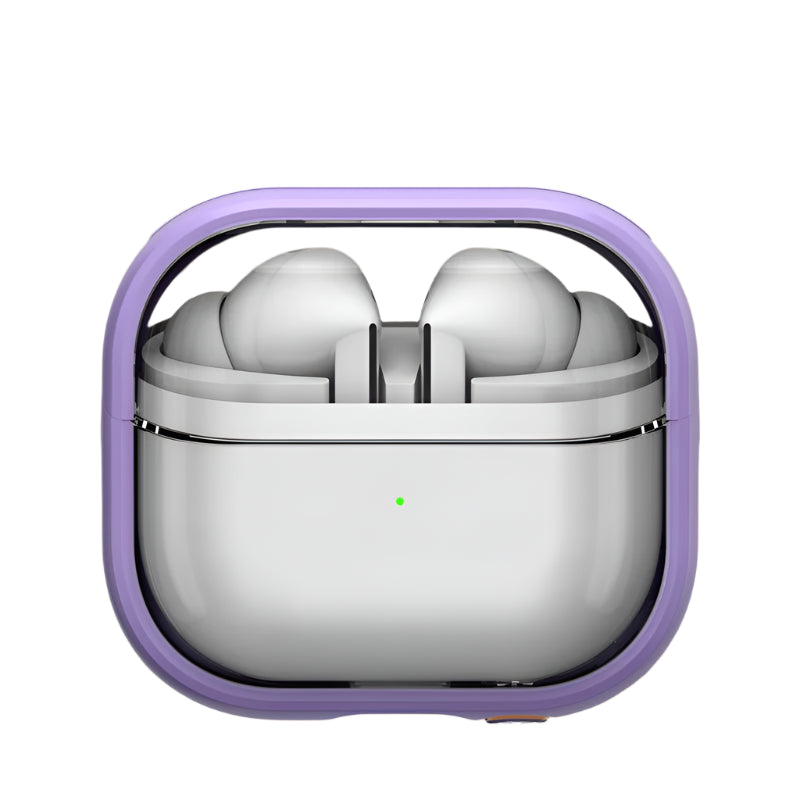 Transparent Protective Stand Cover for Samsung Galaxy Buds 3 & Buds 3 Pro