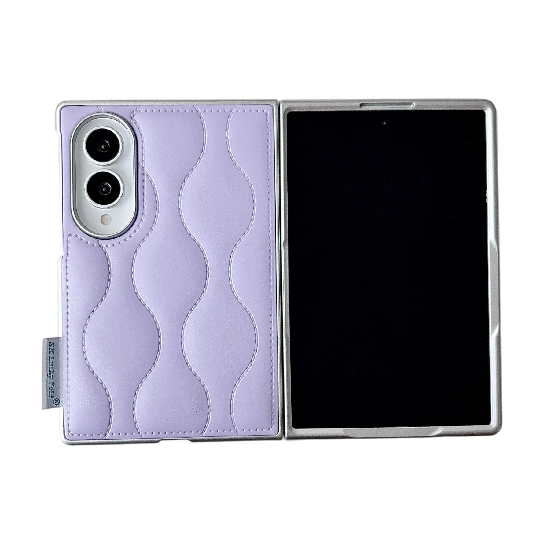 Premium Wave Texture Leather Protective Case for Samsung Galaxy Z Fold 8