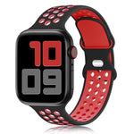 Breathable Sport Silicone Replacement Band for Apple Watch