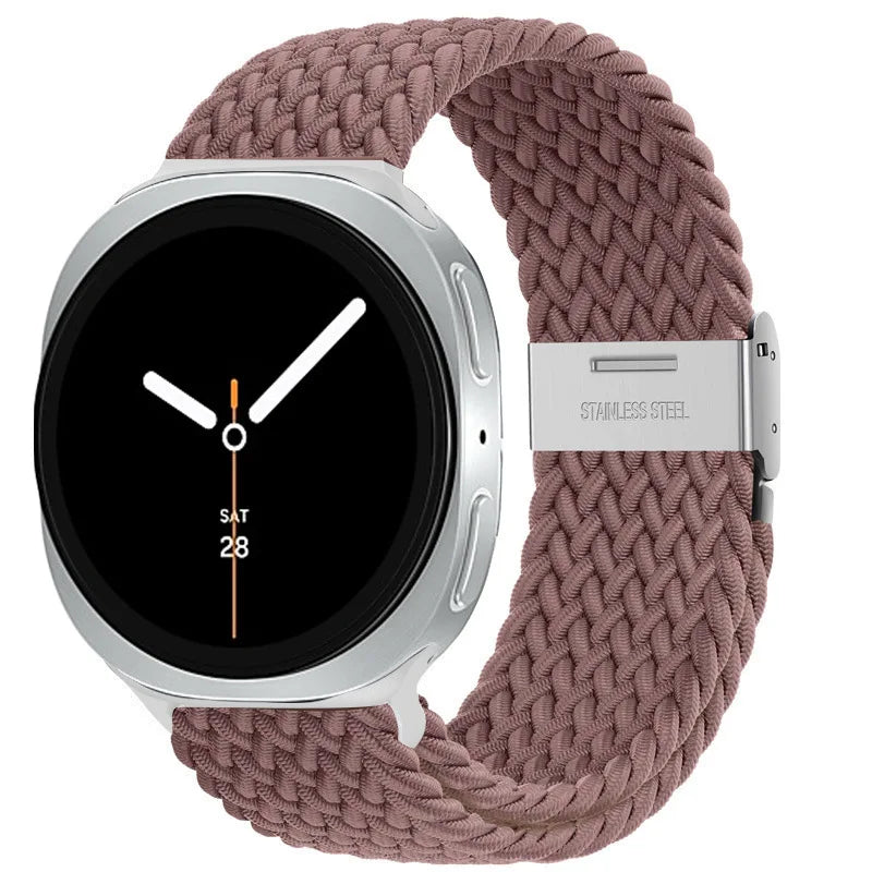 Braided Solo Loop Bracelet for Samsung Galaxy Watch 8 / Galaxy 8 Classic