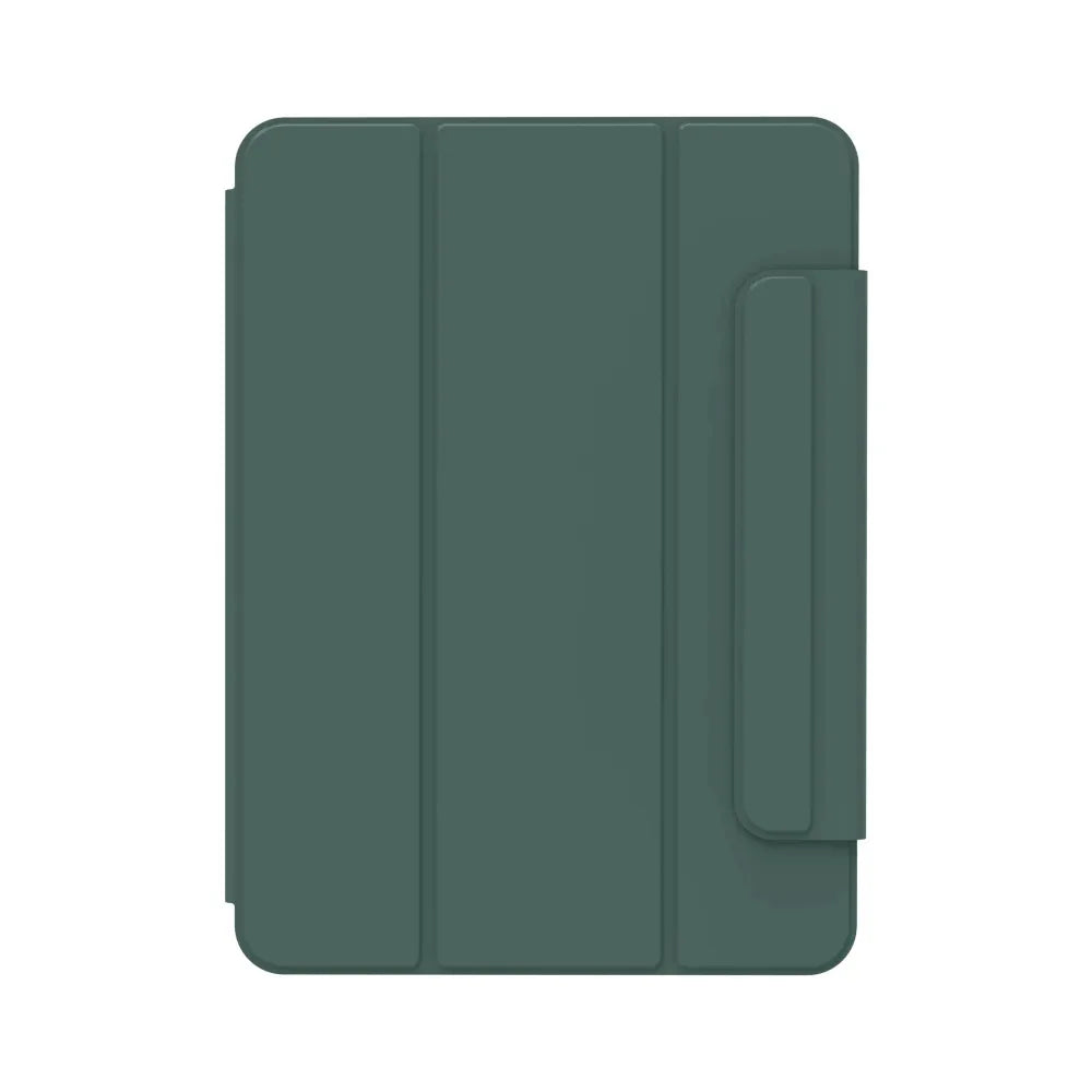 Matte Tri-Fold Case with Magnetic Detachable Back Panel for iPad Mini 6