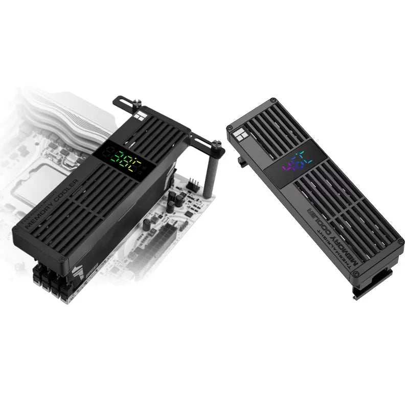 Thermalright MC-3 Digital Black RAM Heatsink with 3 Fans