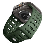 Perforated Silicone Sport Band with Ventilation Holes for Apple Watch