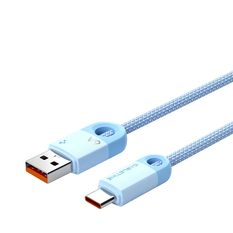 CABLETIME 6A USB-A to USB-C Fast Charge Cable