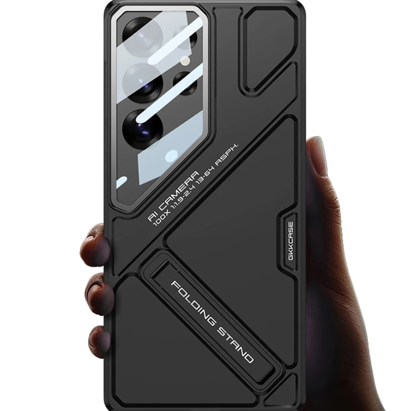 Protective Shockproof Case with Kickstand & Camera Guard for Samsung Galaxy S25 Ultra