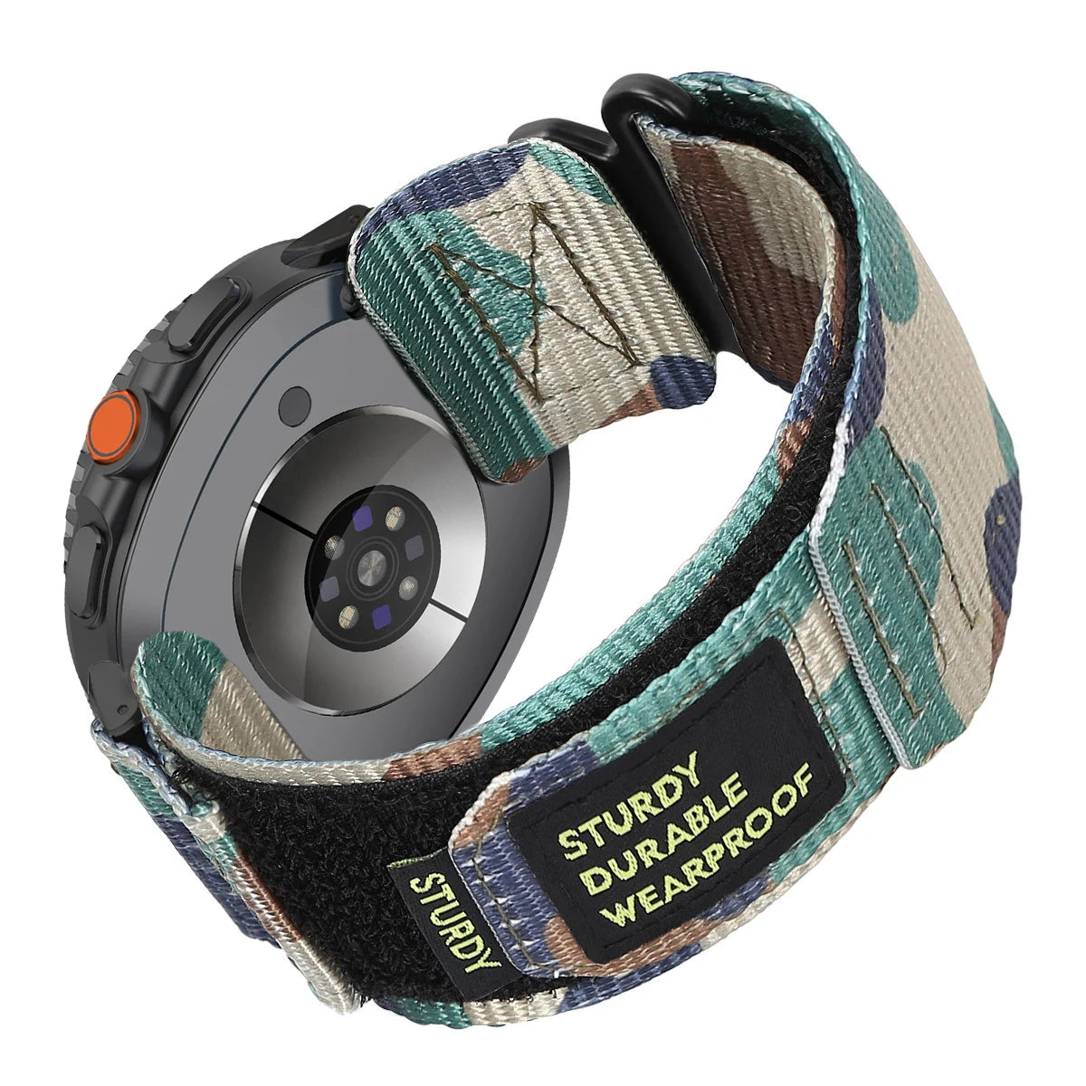 Breathable Sport Nylon Watchband for Samsung Galaxy Watch 8 & Galaxy Watch 8 Classic