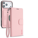iPhone 17 Series Leather Flip Case with RFID Card Slots
