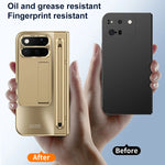 Vintage Fold Case with Push-to-Eject Stylus Slot for Google Pixel 11 Pro Fold