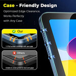 Dust Removal Lever Tempered Glass Screen Protector for iPad Mini 7