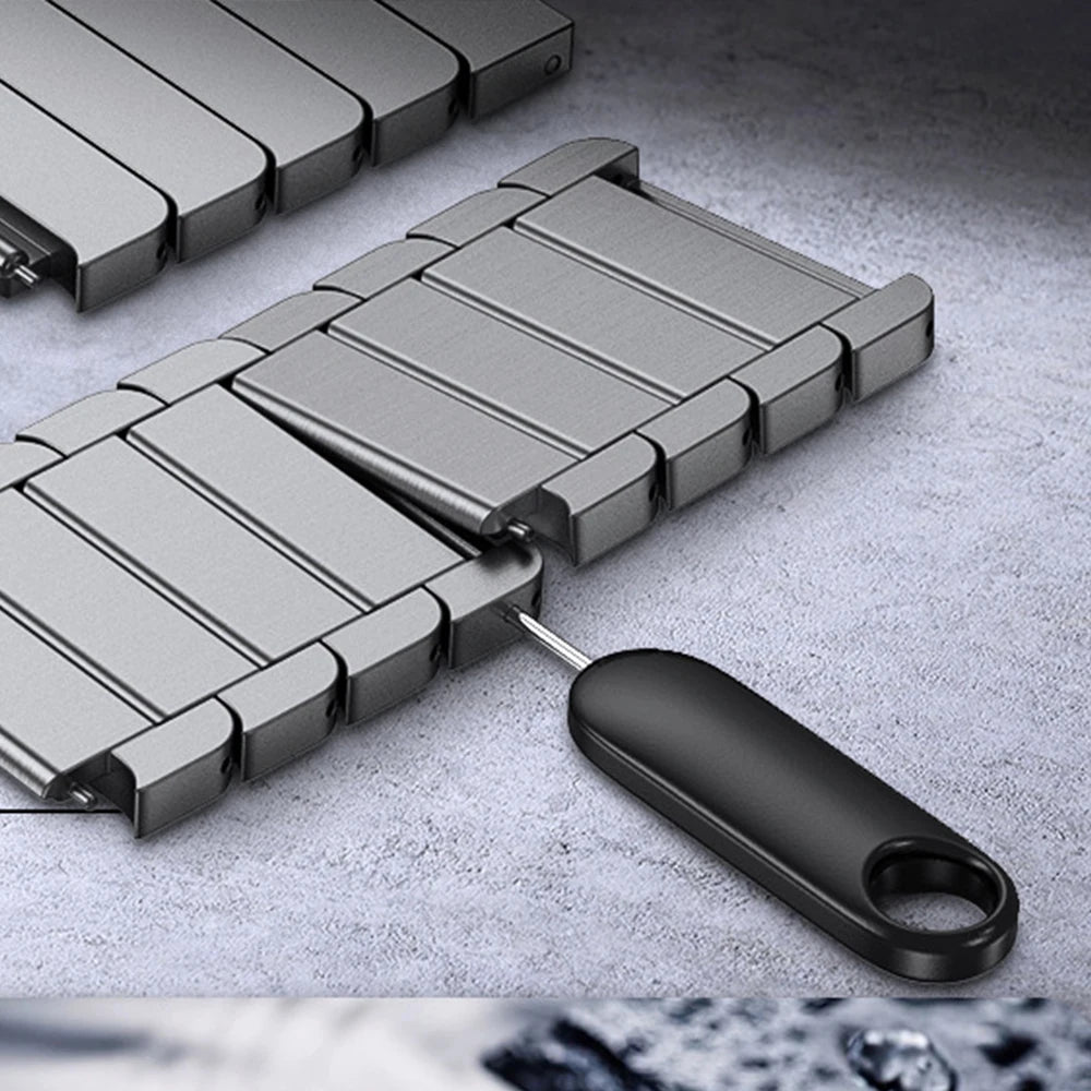 Apple Watch Titanium Strap with Magnetic Clasp