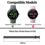 Milanese Loop Stainless Steel Strap for Google Pixel Watch 3 (45mm)