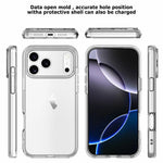 Transparent Camera Lens Protection Case with Raised Bezel Ring for iPhone 18 Series