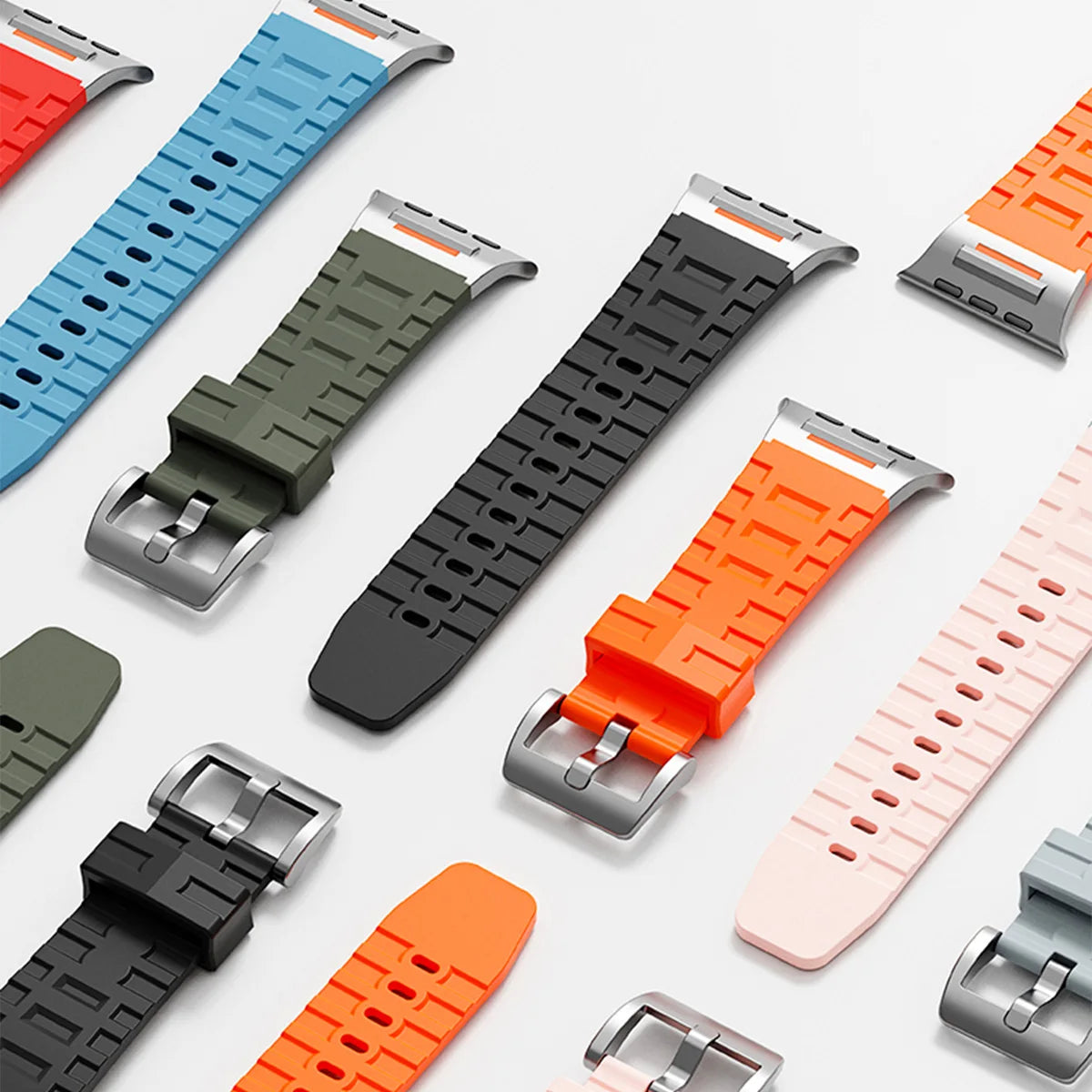 Sport Silicone Strap for Apple Watch