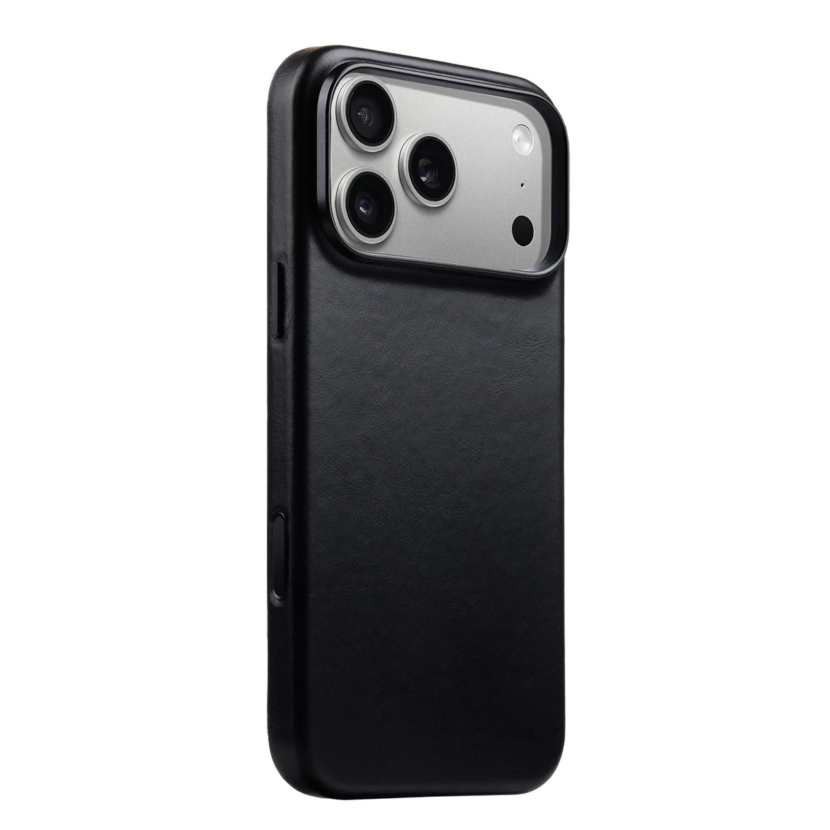 Oiled Wax Leather MagSafe Case with Raised Camera Protection Ring for iPhone 17 Series