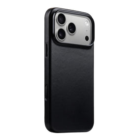 Oiled Wax Leather MagSafe Case with Raised Camera Protection Ring for iPhone 17 Series