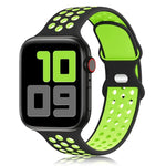 Breathable Sport Silicone Replacement Band for Apple Watch