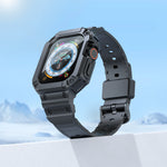 TPU Silicone Protective Case with Raised Bezel for Apple Watch Ultra