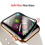 Soft Glass 9D HD Full Film Screen Protector for Apple Watch