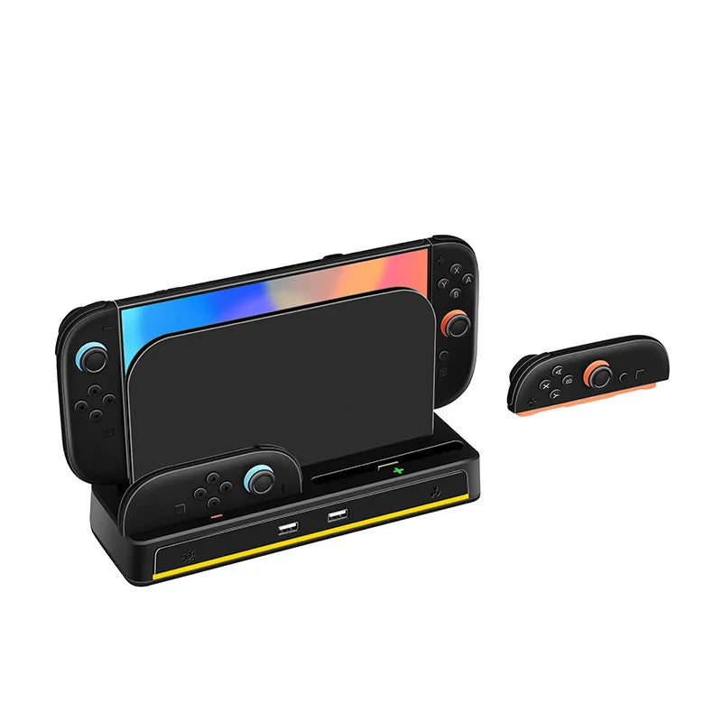 Nintendo Switch 2 Cooling Stand - RGB Fan, Adjustable Speeds