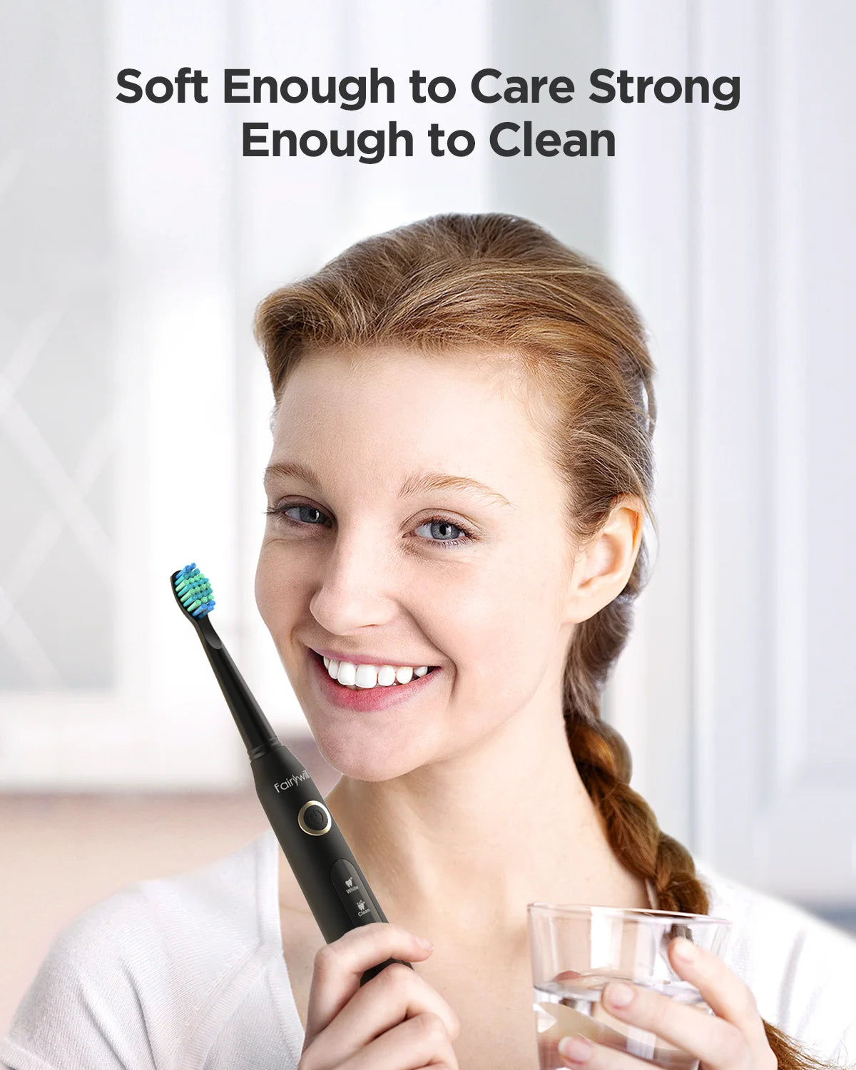 Fairywill D7 Sonic Electric Toothbrush Set