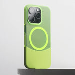Fluorescent Green Slim Matte MagSafe Case for iPhone 17 Series