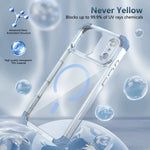 iPhone 17 Series Transparent MagSafe Shockproof Case