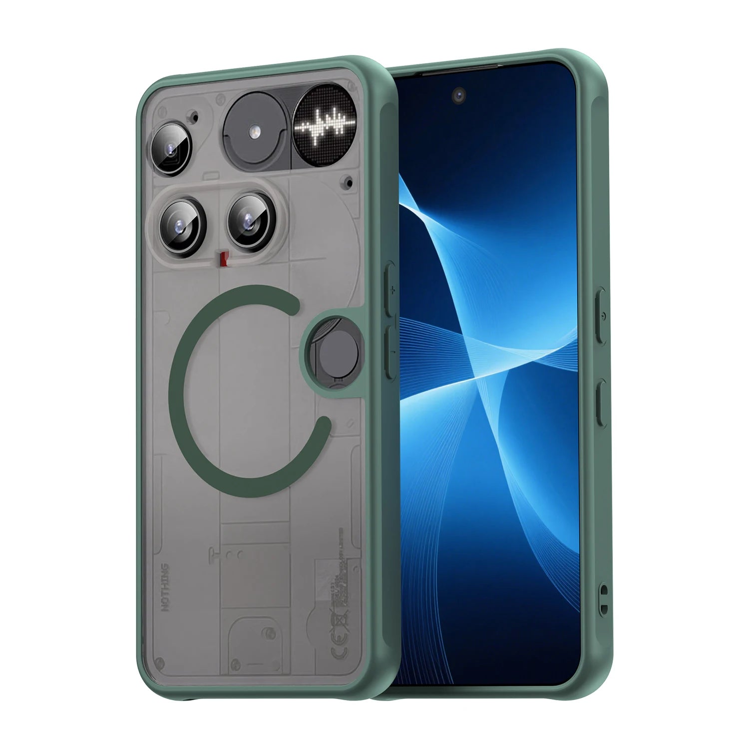 Translucent Frosted Magnetic Case for Nothing Phone 3