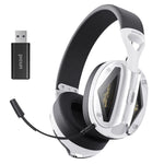 Picun G1 2.4GHz Wireless Gaming Headphones with Spatial Audio and Noise-Canceling Mic