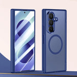 Premium Skin-Feel Magnetic Protective Case with Built-In Screen Protector for Samsung Galaxy Z Fold 8 Ultra