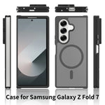 Premium Magnetic Matte Case for Samsung Galaxy Z Fold 7
