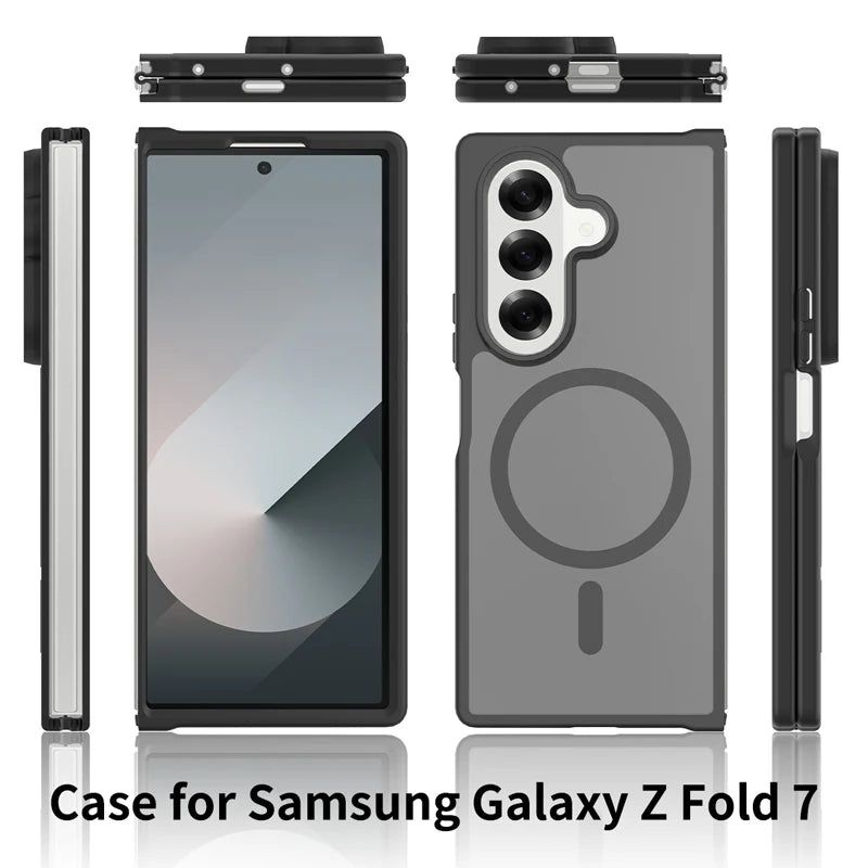 Premium Magnetic Matte Case for Samsung Galaxy Z Fold 7