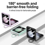 Liquid PC Protective Case with Glass Screen for Samsung Galaxy Z Flip 7