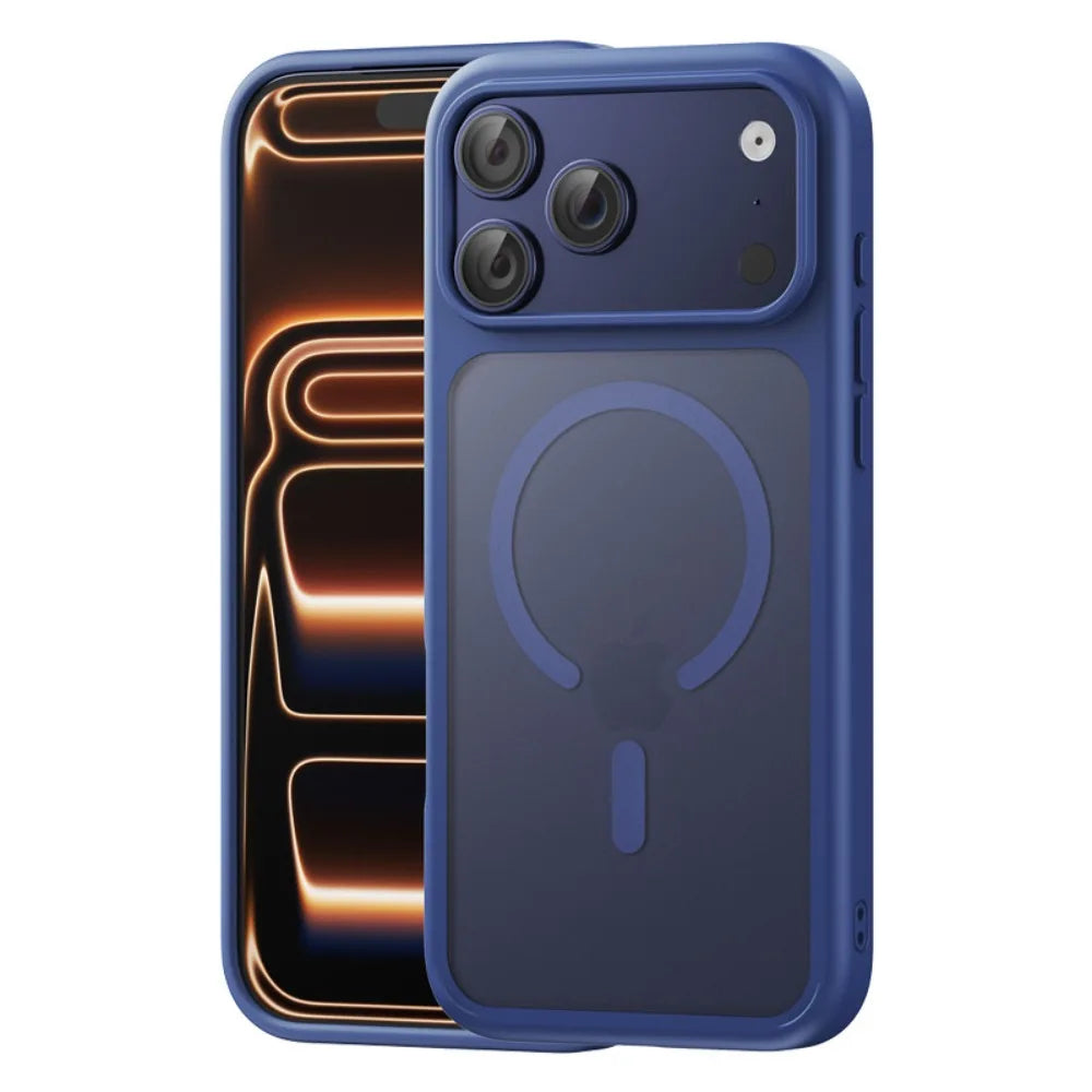 Luxury Matte MagSafe Shockproof Case for iPhone 17 Series