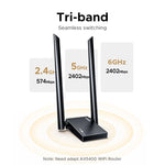 UGREEN AXE5400 WiFi 6E Tri-Band USB Adapter