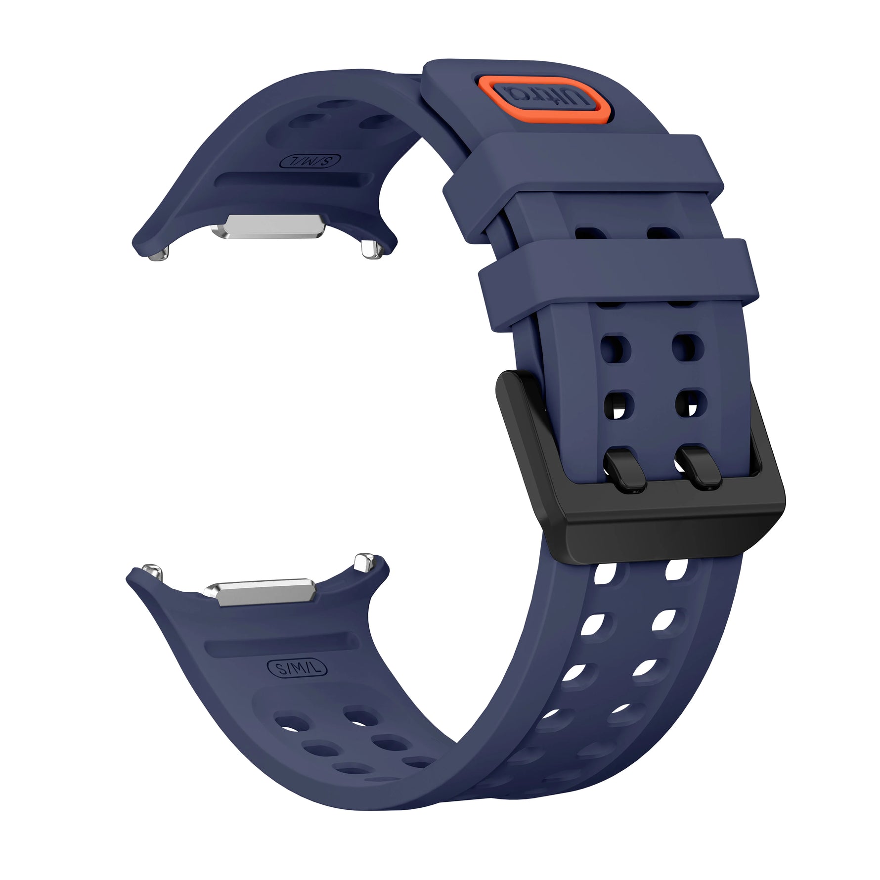 Silicone Sport Replacement Strap for Samsung Galaxy Watch Ultra 2