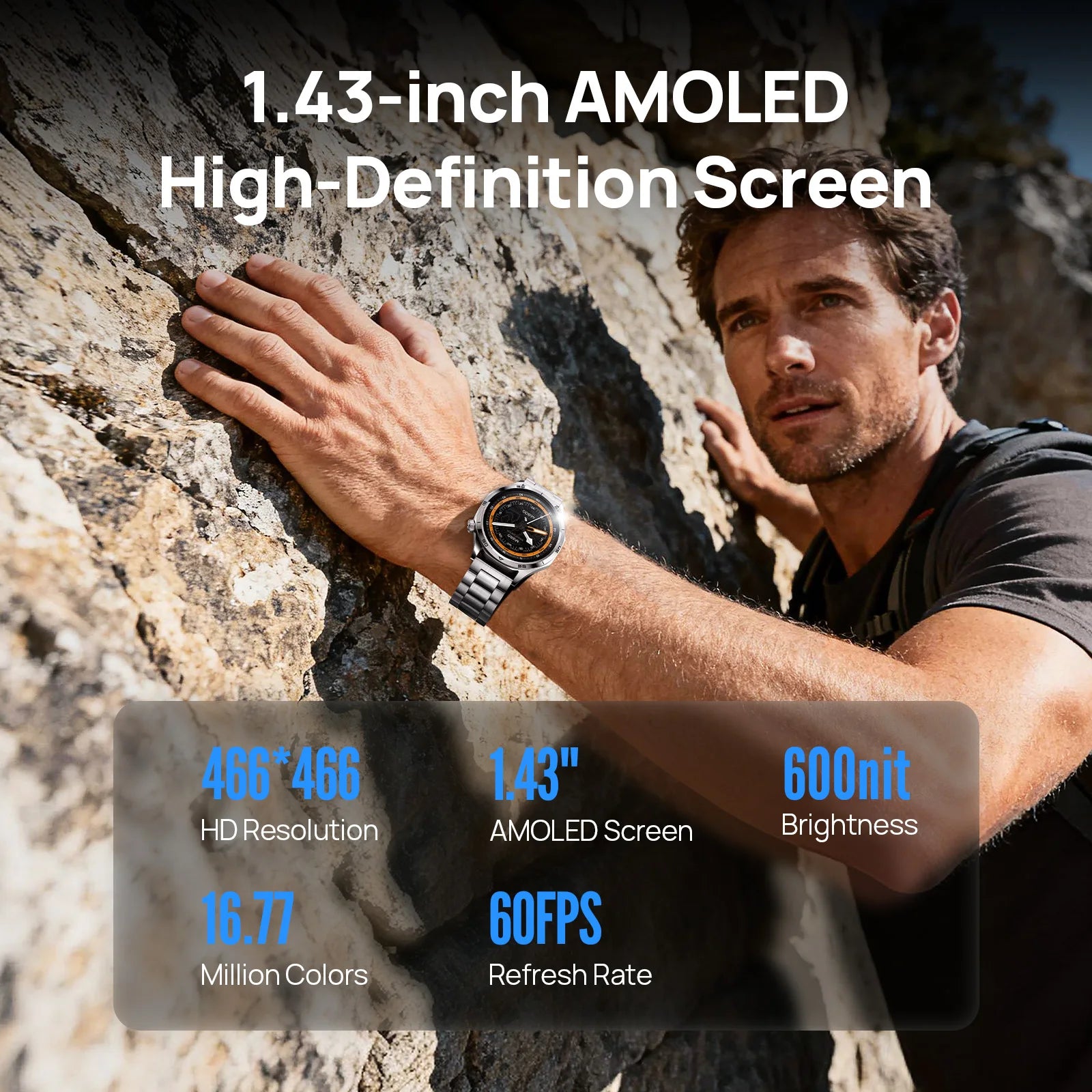 Mibro GT Premium Stainless Body Smartwatch