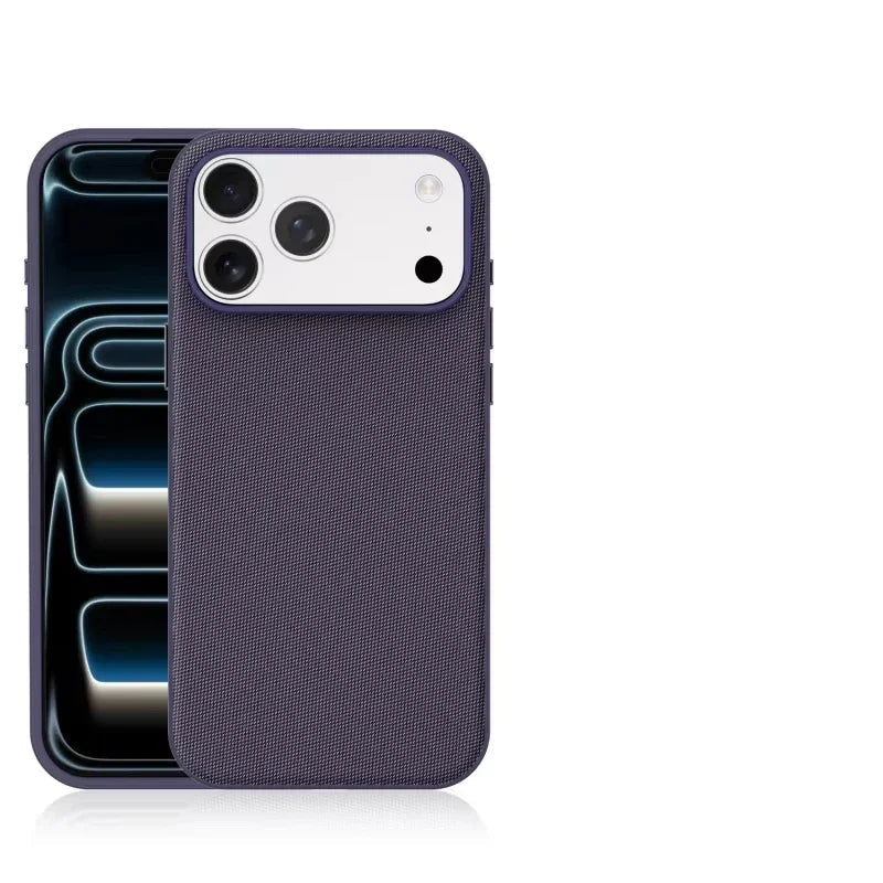 Woven Fabric MagSafe Case with Soft Interior Lining for iPhone 18 Series