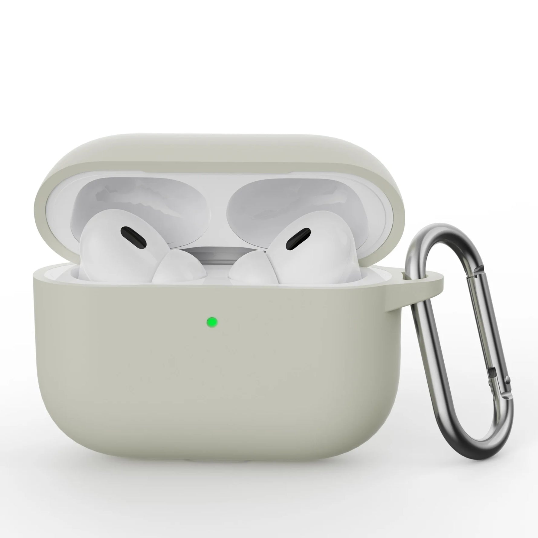 Soft Silicone Protective Case with Hook for AirPods Pro 3