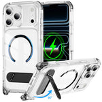 Clear Acrylic MagSafe Case with Kickstand for iPhone 18 Series