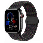 Stretchable Braided Solo Loop with Magnetic Closure for Apple Watch