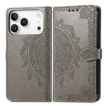 iPhone 17 Series Purse-Style Flip Leather Wallet Case with Card Slots & Stand
