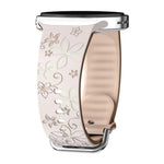Bauhinia Print Silicone Band for Samsung Galaxy Watch 8 and Galaxy 8 Classic