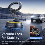 Vacuum Suction Car Phone Holder with Magnetic 360° Rotation Stand