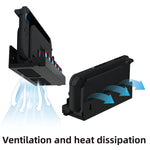 Nintendo Switch 2 Wall Mount Organizer with Game Card Slots and Joy-Con Hanger