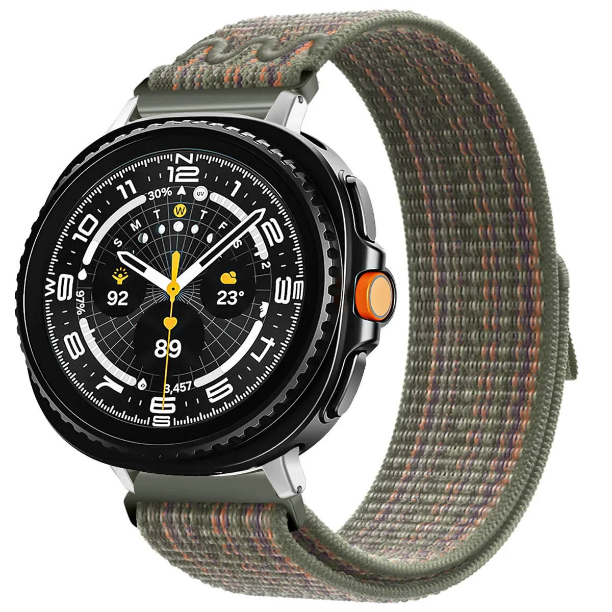 Elastic Nylon Sport Band for Samsung Galaxy Watch 8 / Galaxy Watch 8 Classic