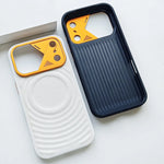 Elegant Wave Texture MagSafe Case for iPhone 17 Pro & Pro Max