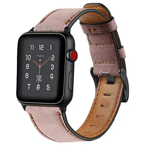 Classic Retro Cow Leather Strap for Apple Watch