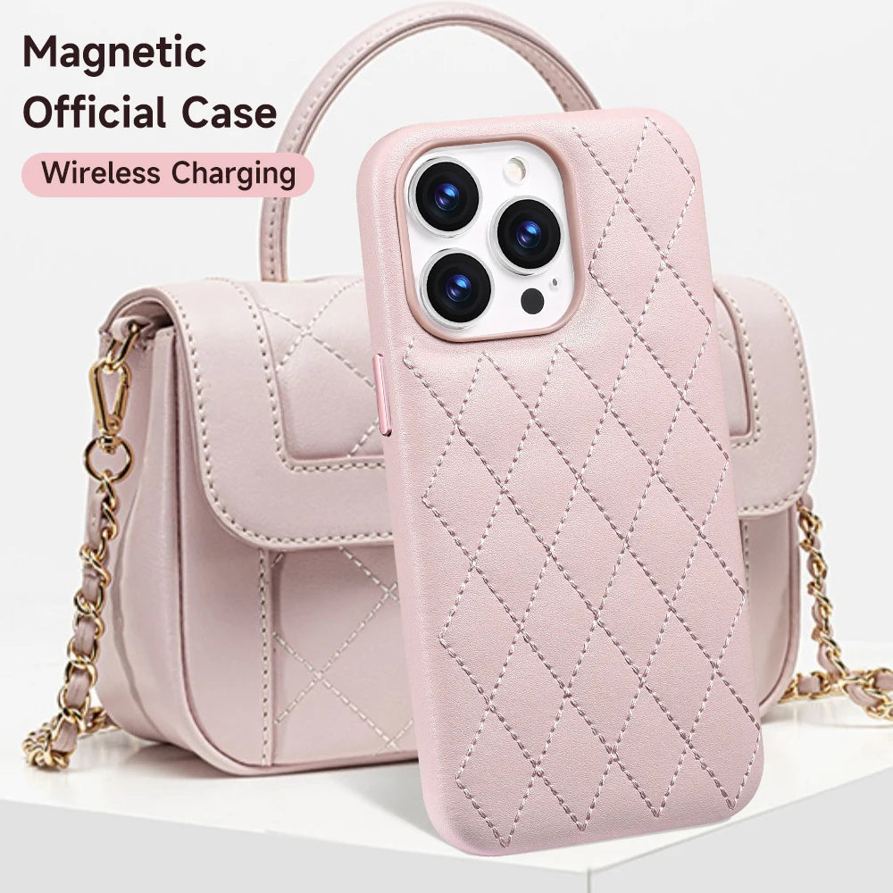 Luxury Magnetic Leather Case for iPhone 13 Series