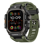 Shockproof Rugged Strap with Bumper Case for Apple Watch Ultra 3